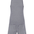 Pyjama-Set mit Singlet aus Jersey, Blau