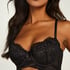 Soutien-gorge long rembourr&eacute; &agrave; armatures Raine, Noir
