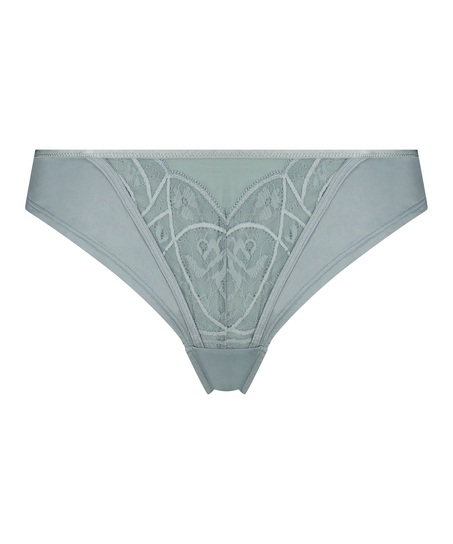 Slip br&eacute;silien Luna, Bleu