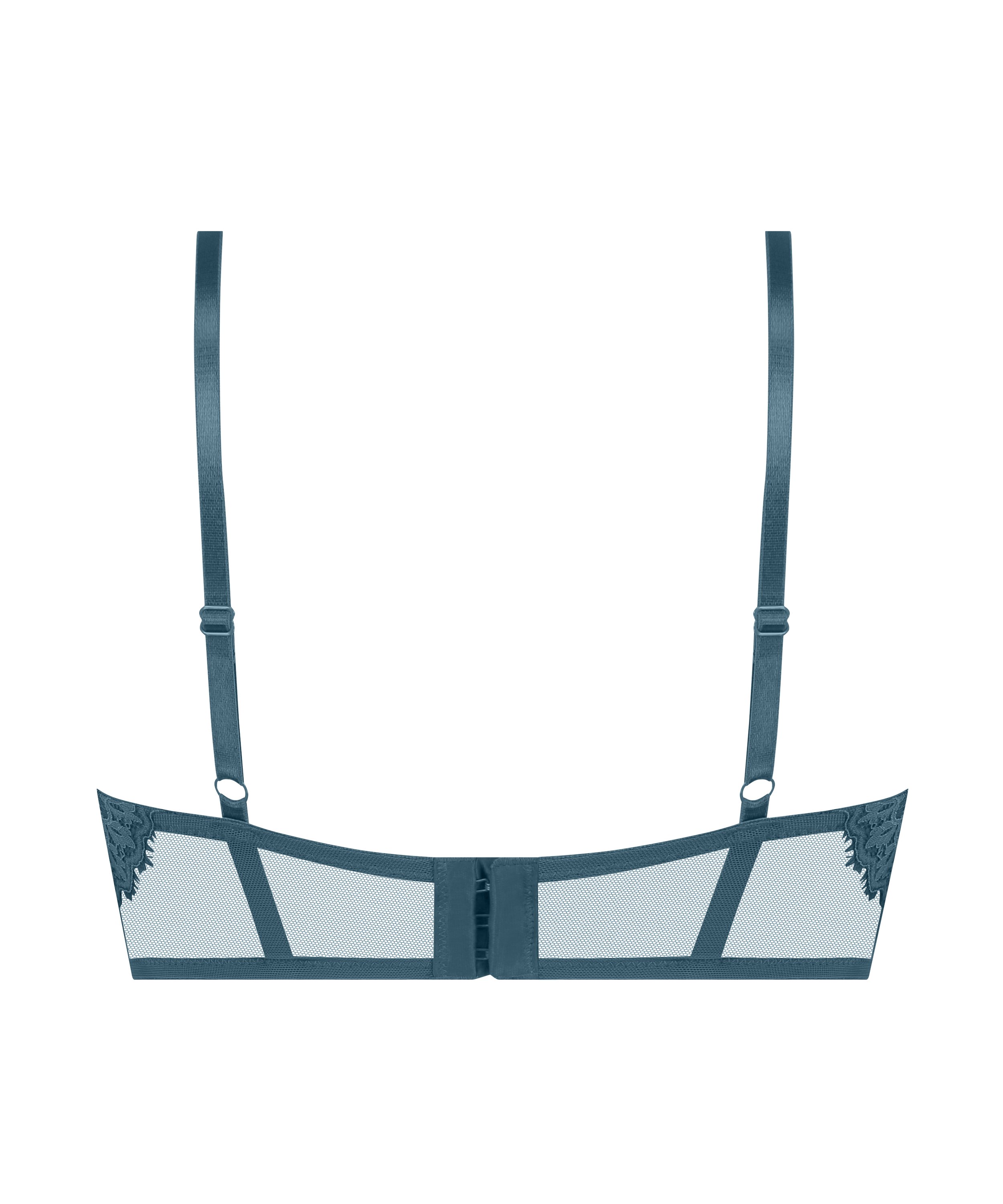 Vorgeformter Longline-Bügel-BH Astrid, Blau, main