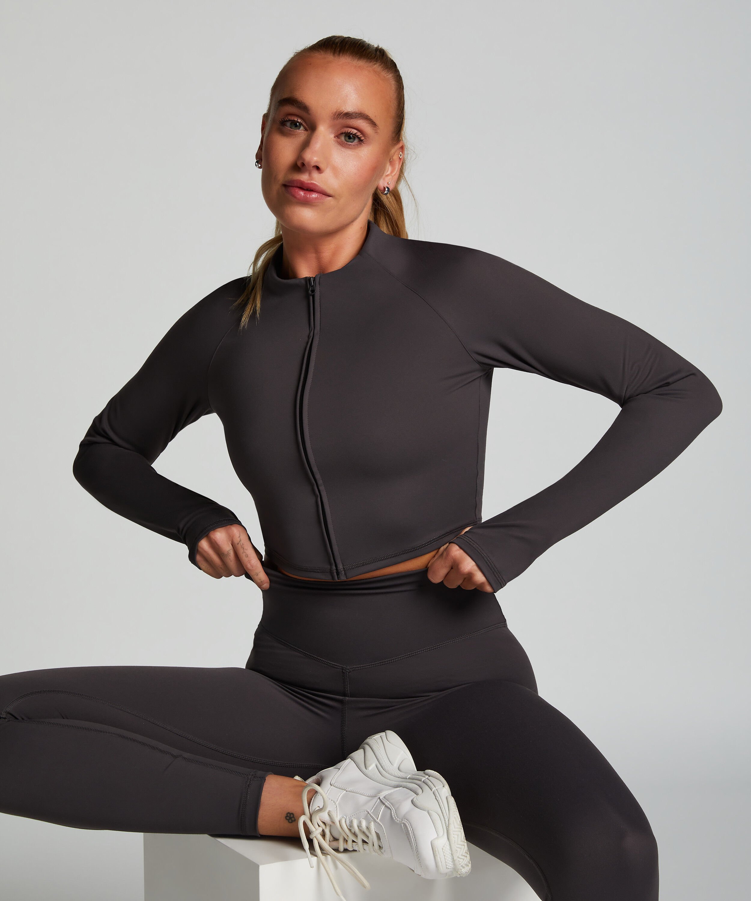 HKMX Veste de sport, Gris