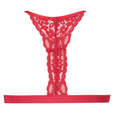 Brassi&egrave;re triangulaire moul&eacute;e Rose, Rouge