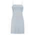 Slipdress Satin Home, Blau