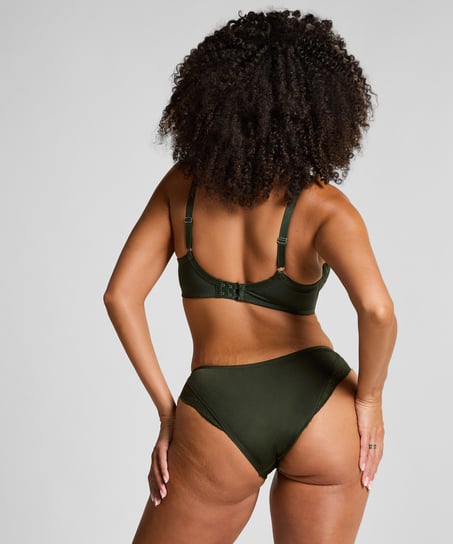 Amara Unwattierter Bügel-BH, Grün