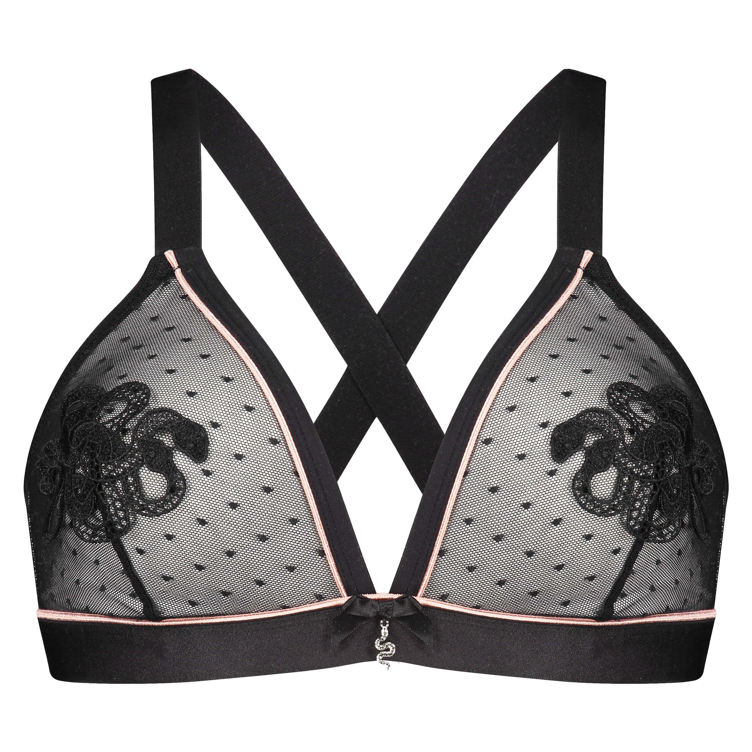 Bralette Danielle I AM, Schwarz, main