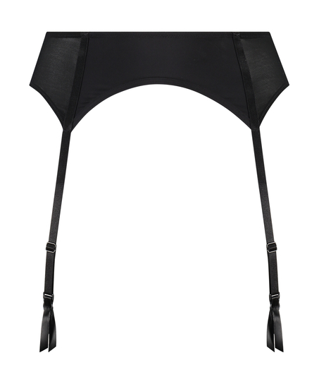 Strapse Micro Mesh, Schwarz