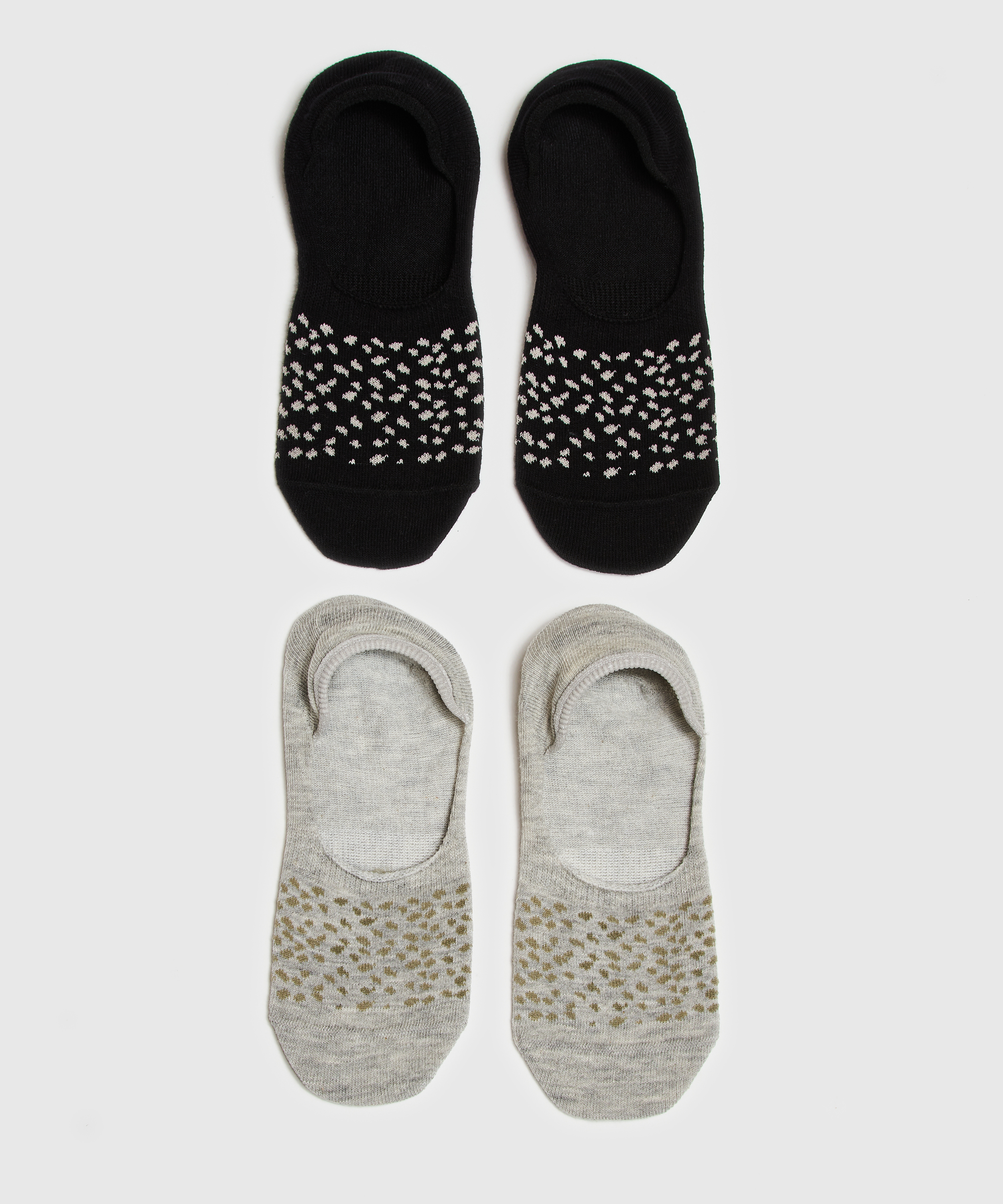 2 Paires de Chaussettes, Noir, main