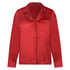 Langarmjacke Satin, Rot