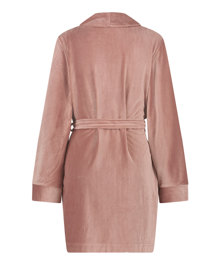 Bademantel Velvet, Rose