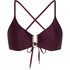 Bikini-Crop-Top Costa, Lila