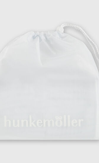 Waschbeutel Kordelverschluss, Wei&szlig;