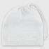 Waschbeutel Kordelverschluss, Wei&szlig;