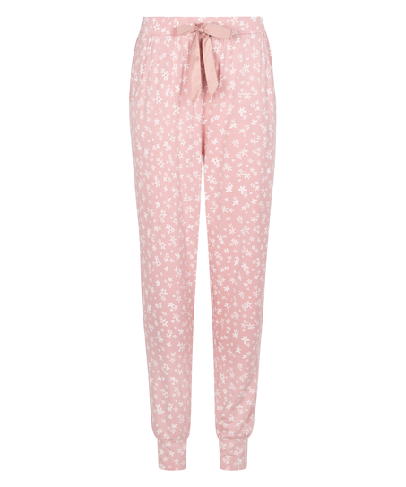 Pyjamahose Jersey, Rose