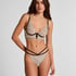 Soutien-gorge à armatures non-rembourré longline Agnes, Blanc