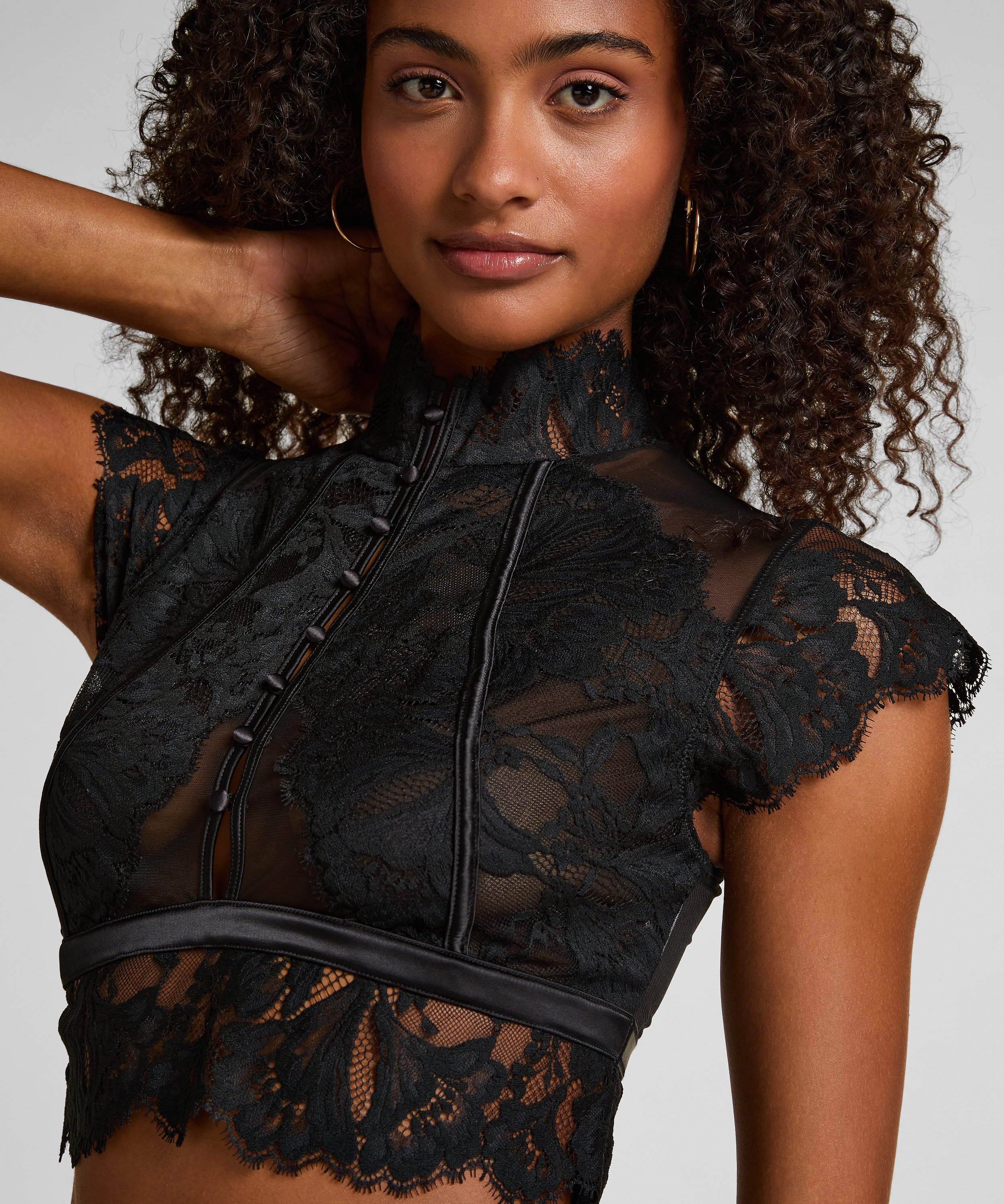 Bralette Amelia, Schwarz, main