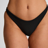 Cabo Bikiniunterteil mit hohem Beinausschnitt, Schwarz