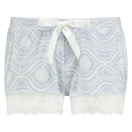 Shorts Jersey, Blau