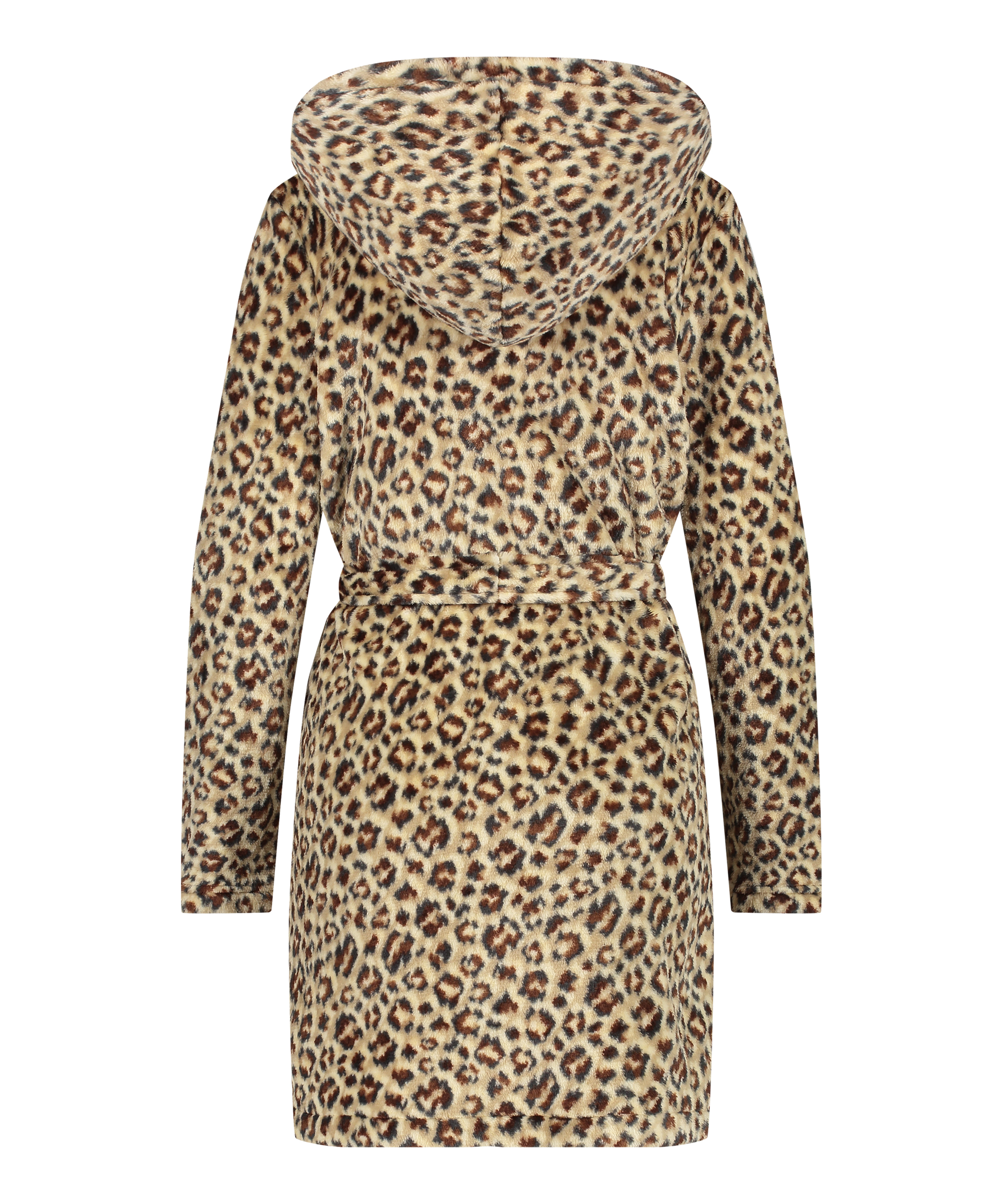 Bademantel Fleece, Beige, main