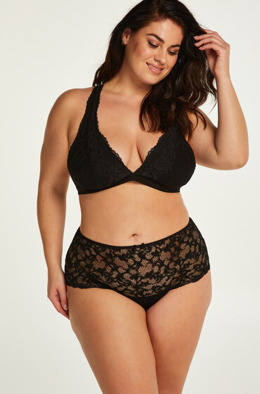 Hunkemöller Boxer string Eden Curvy Noir