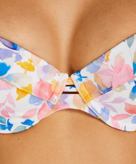 Haut de bikini pr&eacute;form&eacute; &agrave; armatures Palma, Blanc