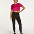 HKMX Crop Top Mesh, Rose