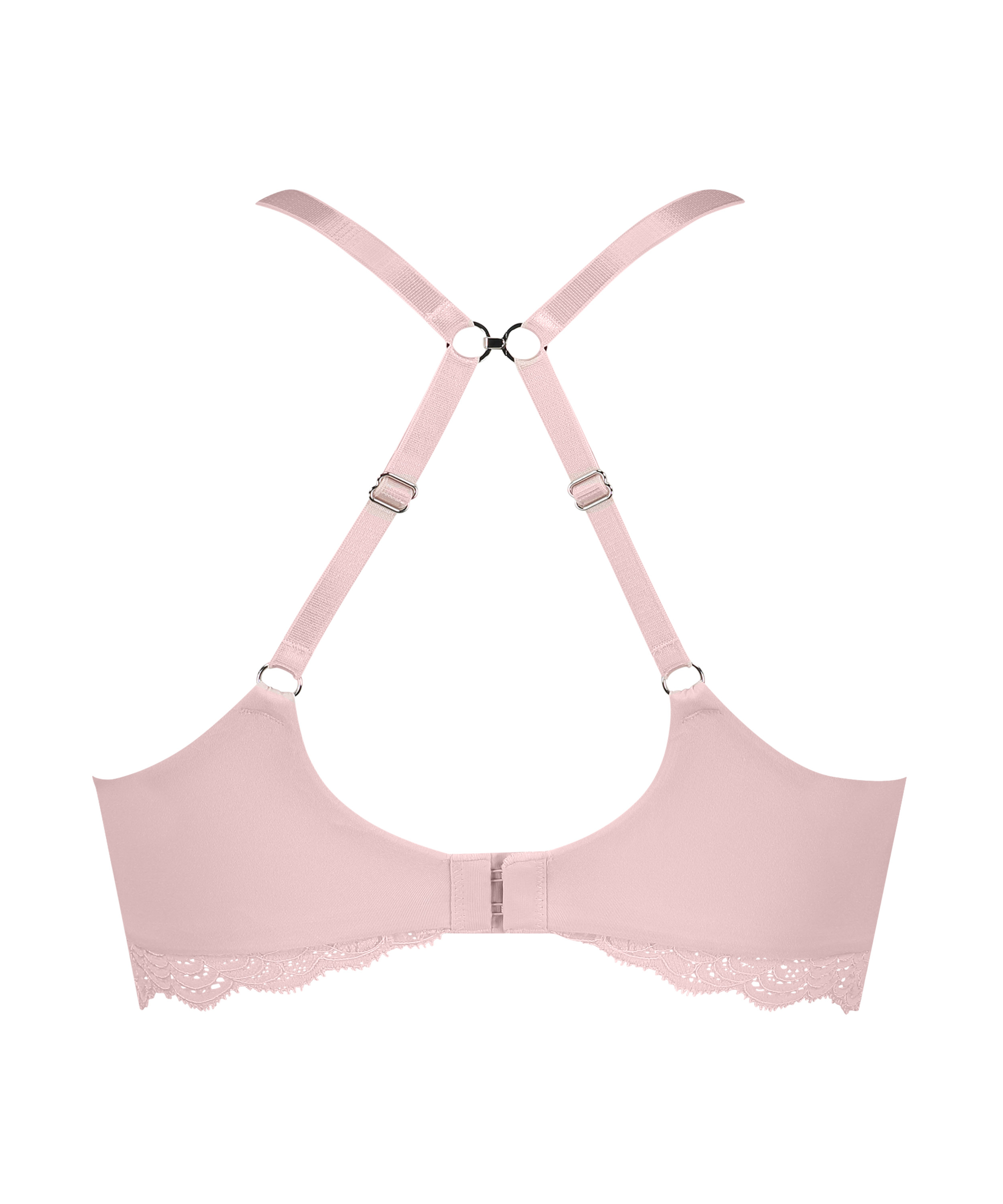 Soutien-gorge sans armatures préformé Andrea, Rose, main