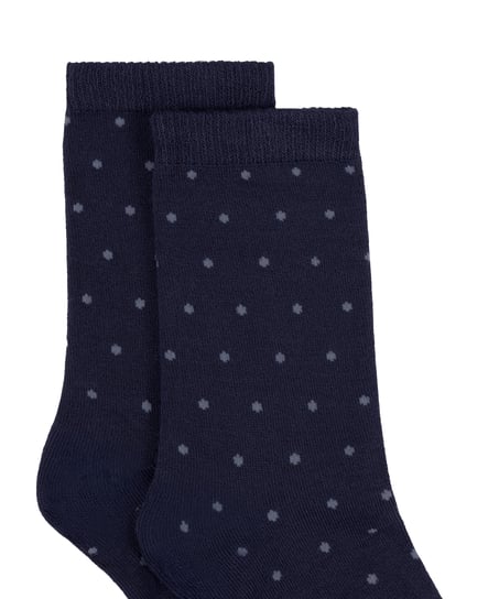 Chaussettes courtes en modal, Bleu