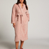 Bademantel Fleece, Rose