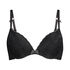 Soutien-gorge &agrave; armatures pr&eacute;form&eacute; push-up Maya, Noir