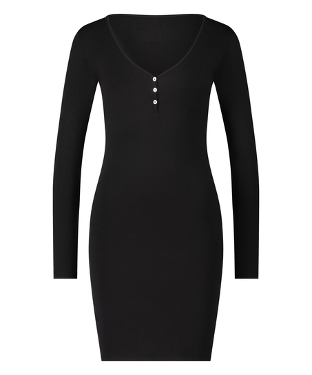 Chemise de nuit Henley, Violet