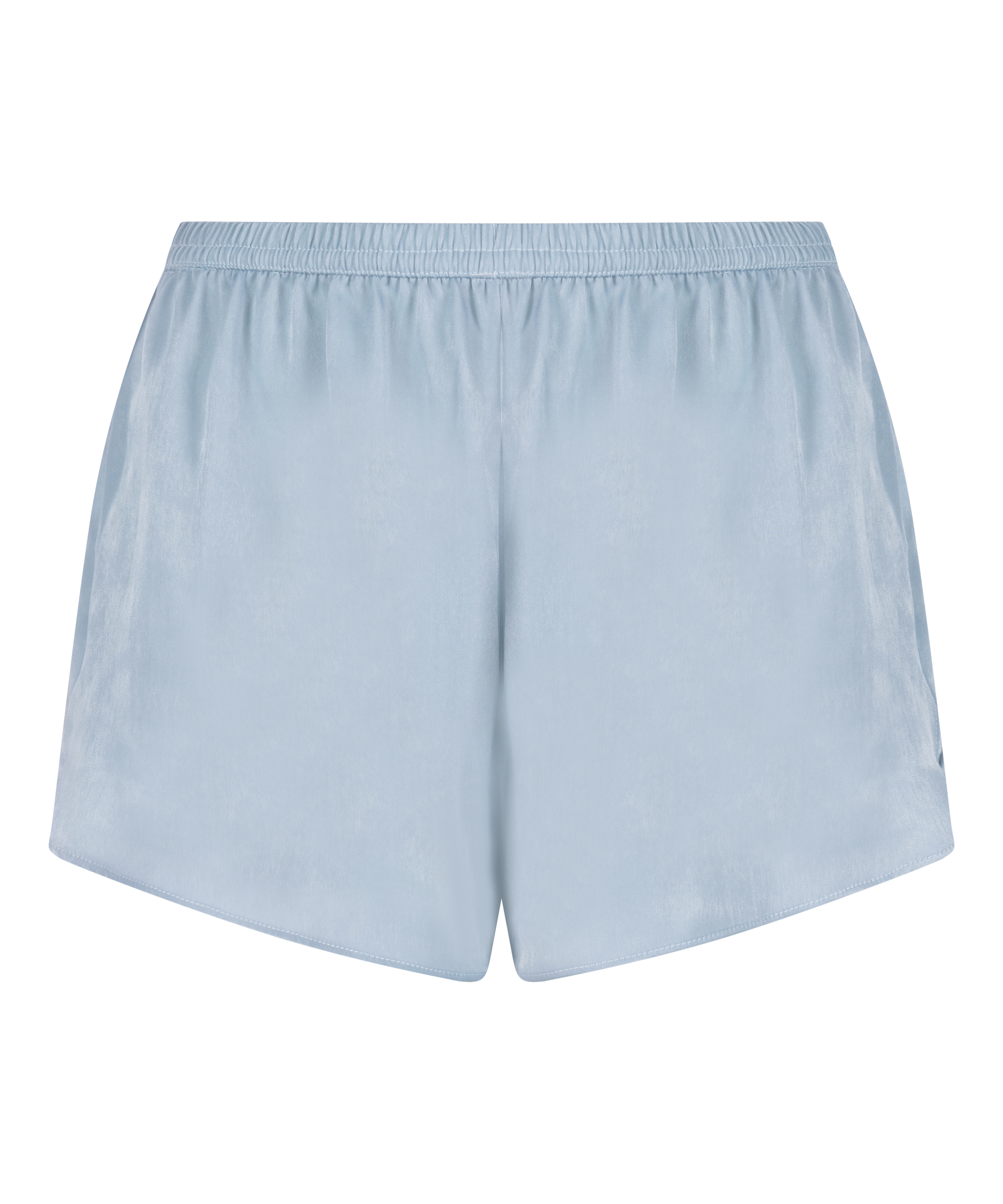 Satin-Shorts Minimal, Blau, main