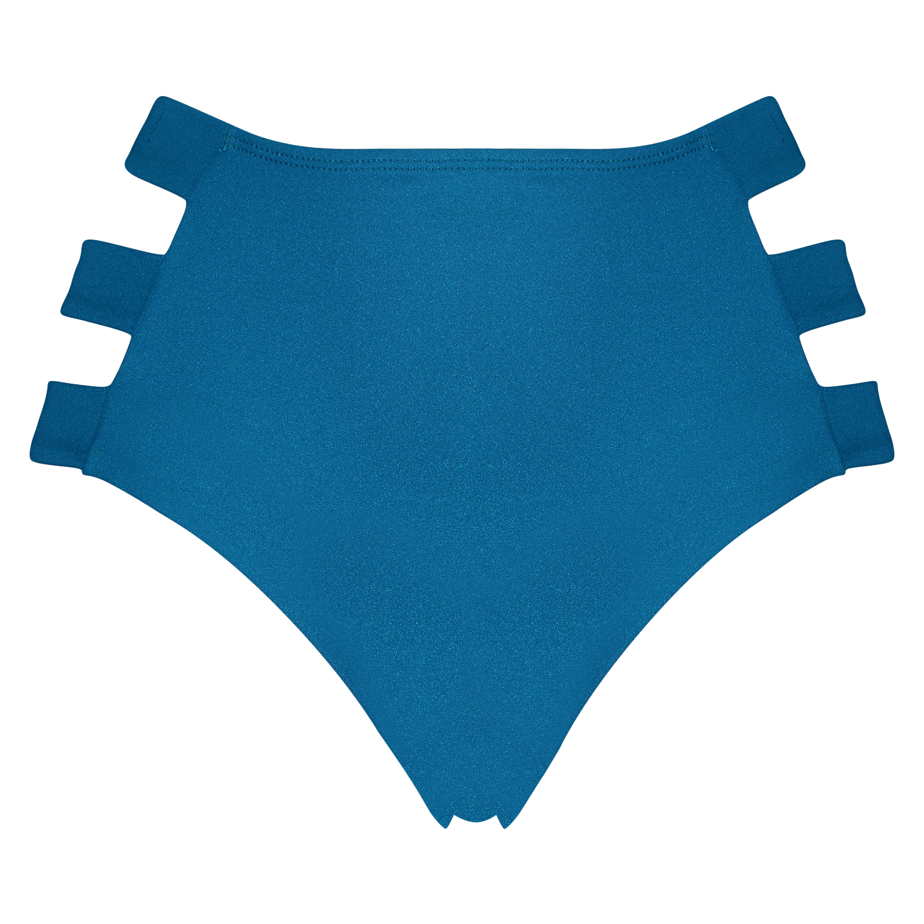 Slip de bikini taille haute Sunset Dream, Bleu, main