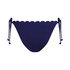 Bikinihose Scallop, Blau