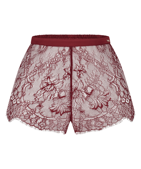Shorts Lace Delphine, Rot
