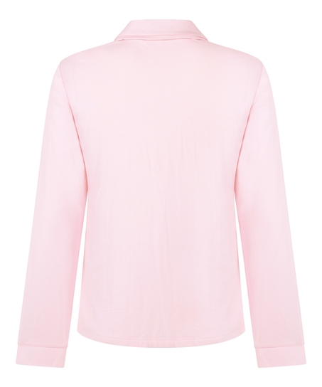 Veste à manches longues en jersey Essential, Rose