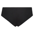 Slip Satin Fleece, Schwarz