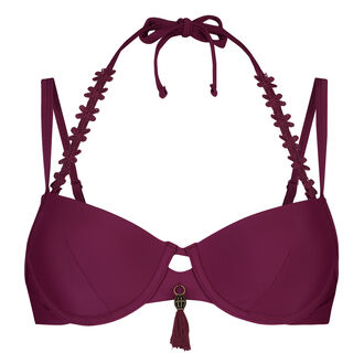 Vorgeformtes B&uuml;gel-Bikinitop Amanda Queen, Lila