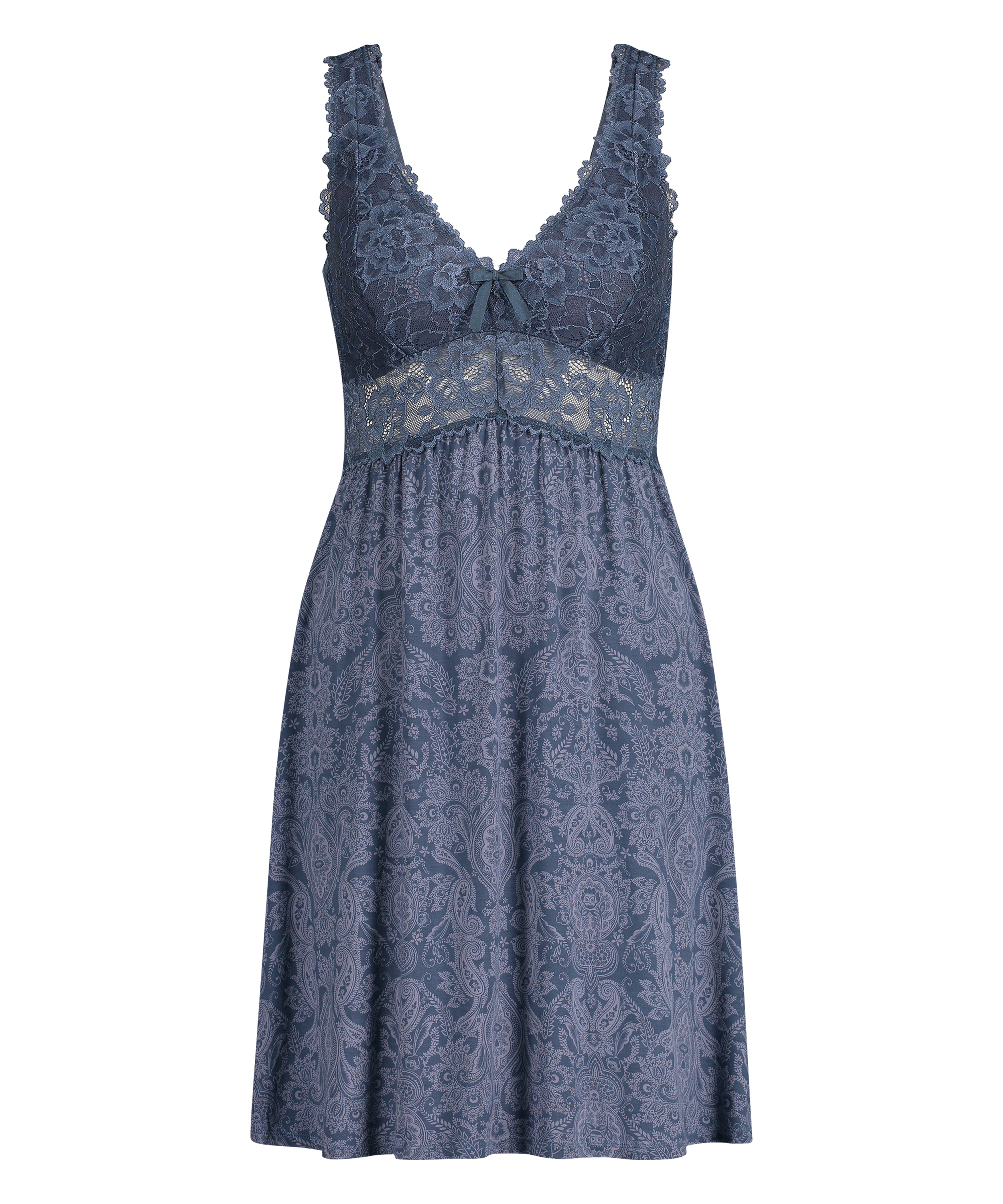 Slipkleid Nora, Blau, main