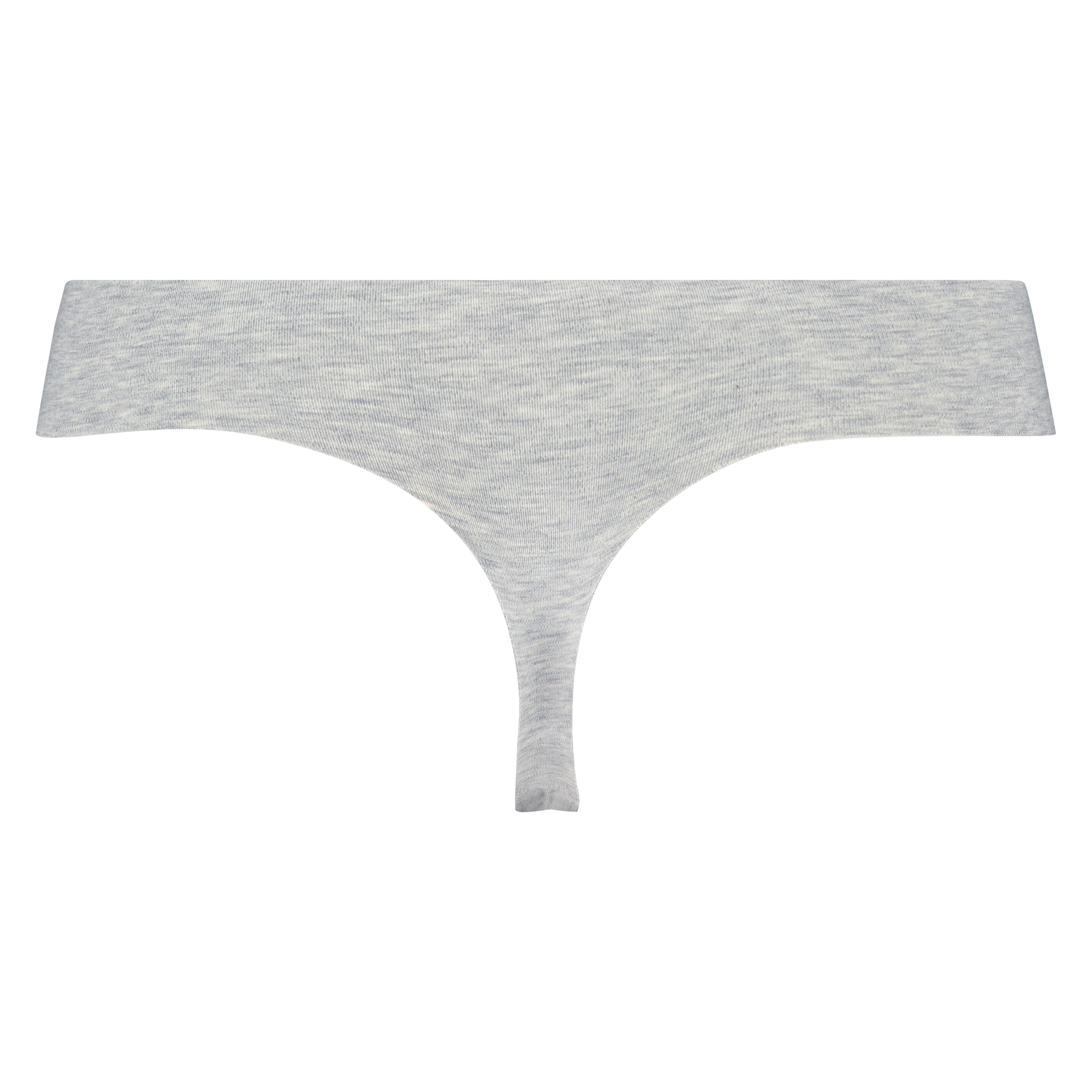 String invisible en coton, Gris, main