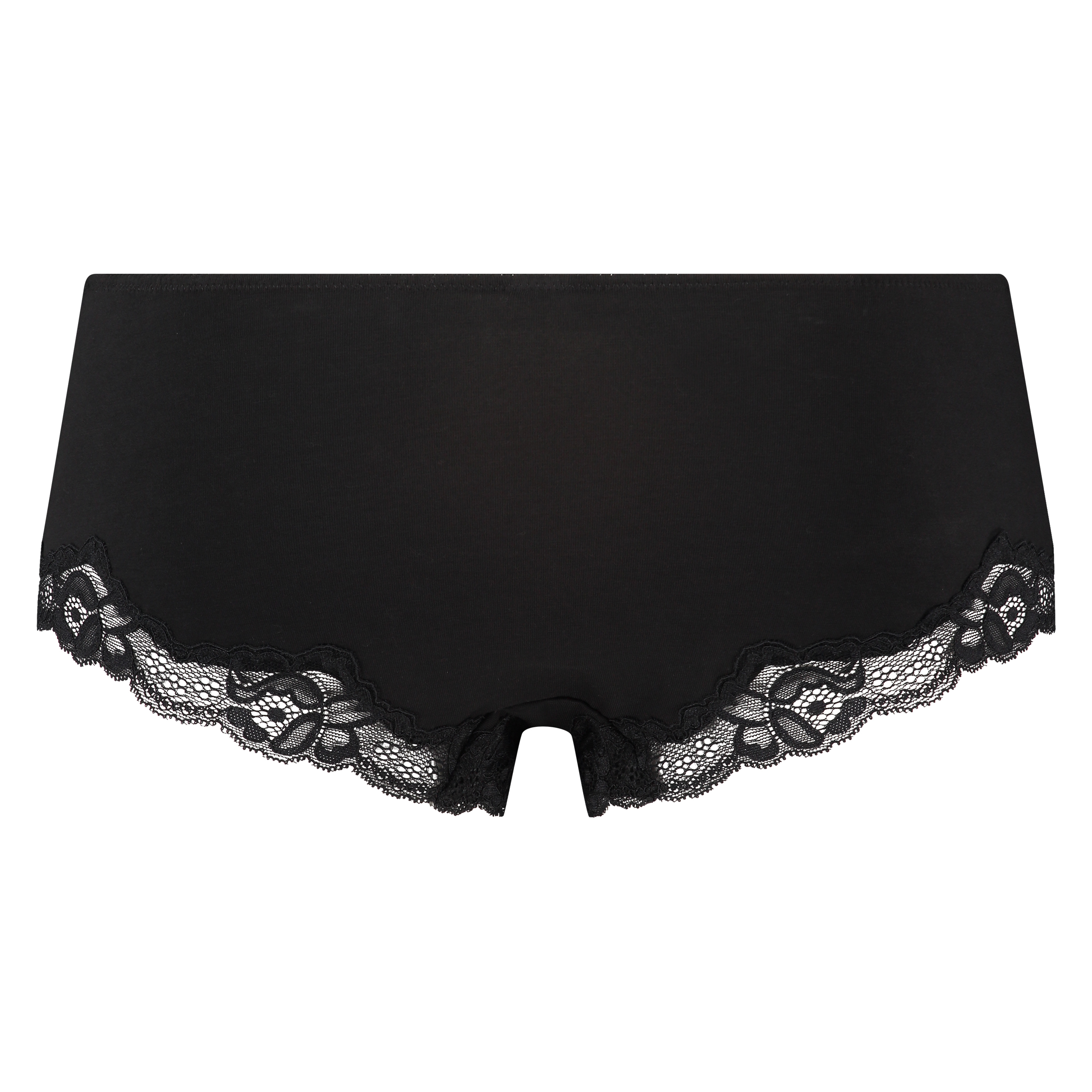 Boxer Secret Lace Baumwolle, Schwarz, main