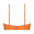 Brassière longline Sexy Mesh, Orange