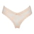Slip br&eacute;silien V-shape mesh, Rose