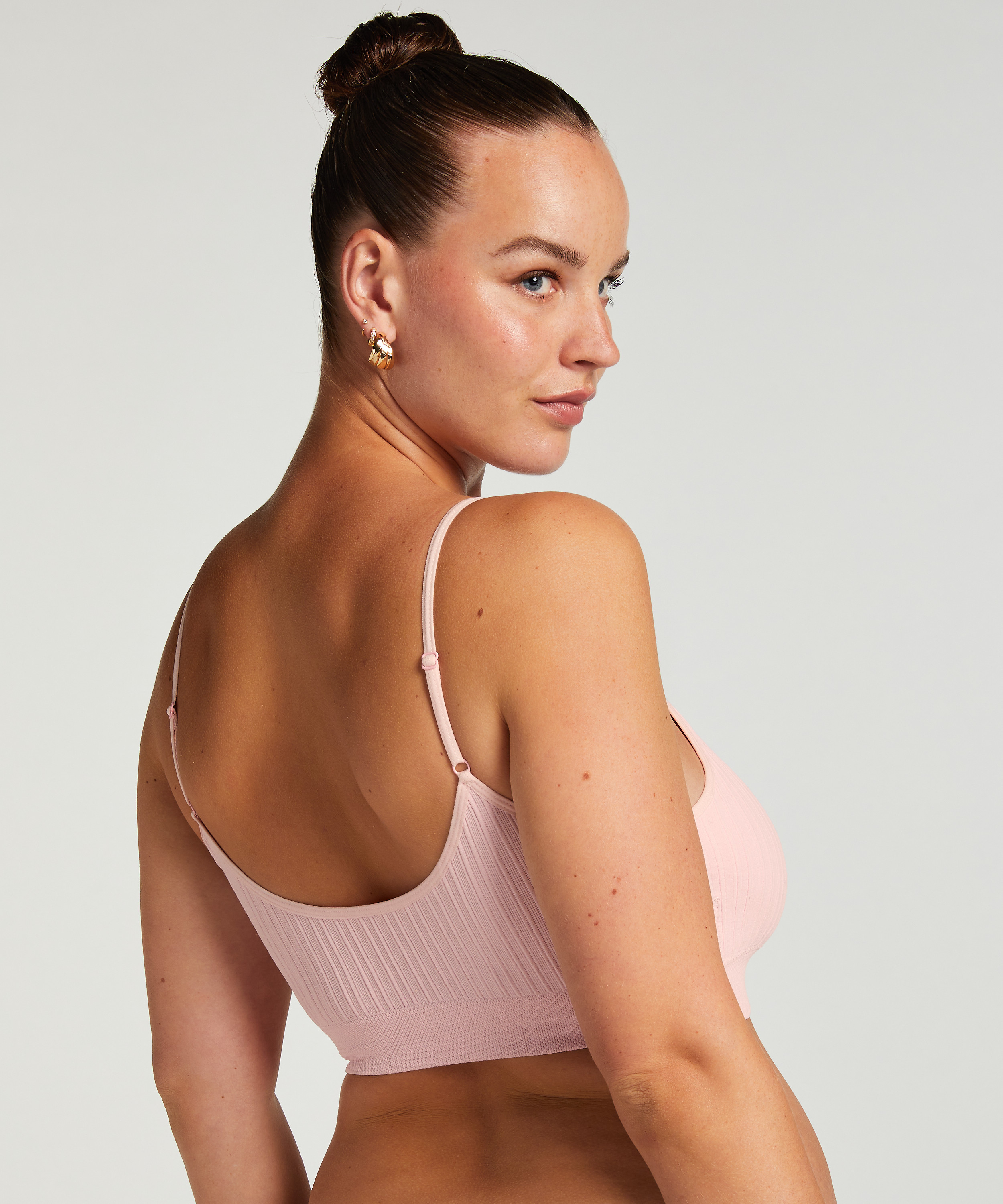 Bralette Dianne, Rose, main