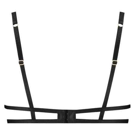 Unwattierter B&uuml;gel-BH Angelica, Schwarz