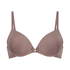 Soutien-gorge à armatures préformé Plunge, Marron