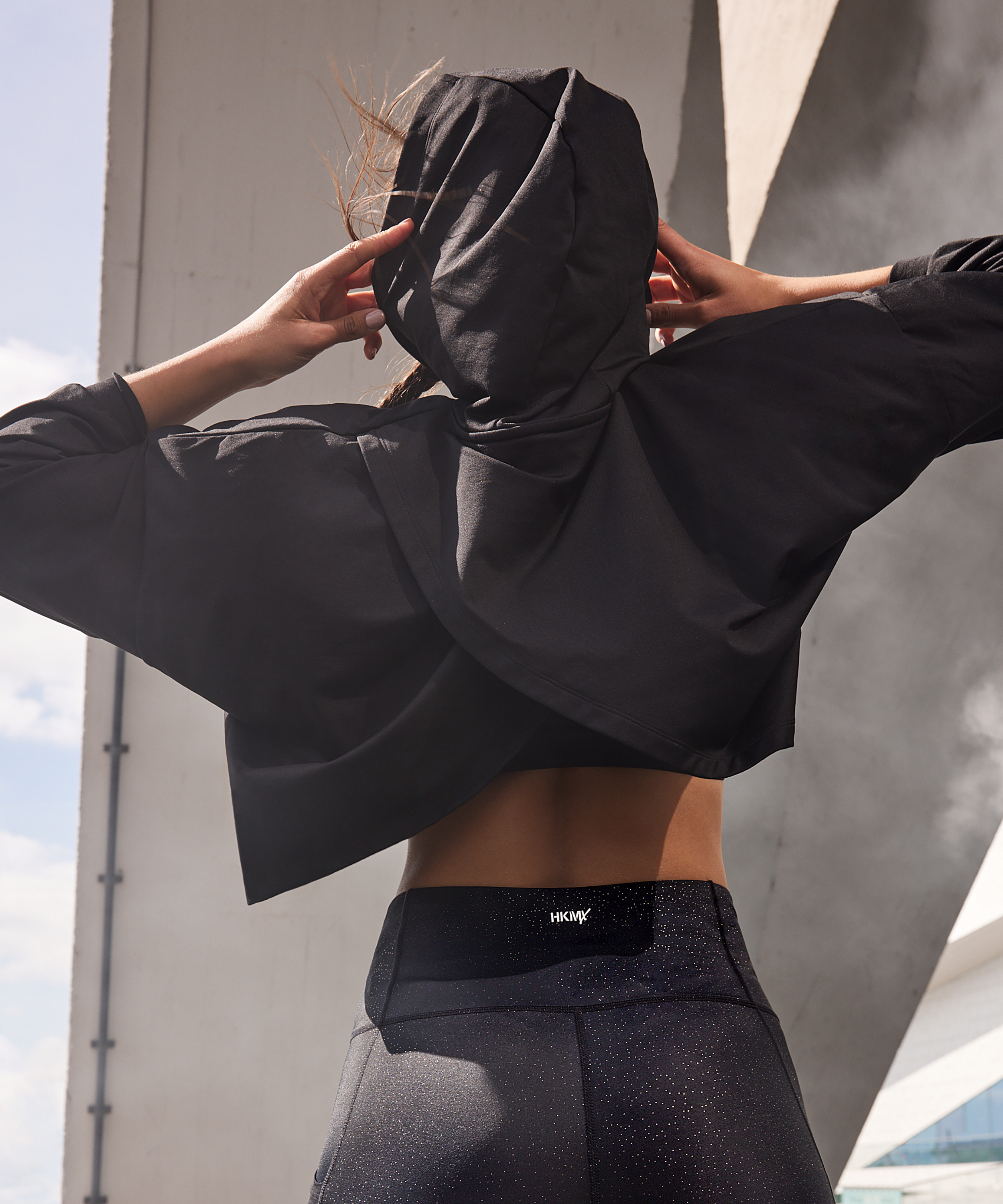 HKMX Hoodie Flow, Schwarz, main