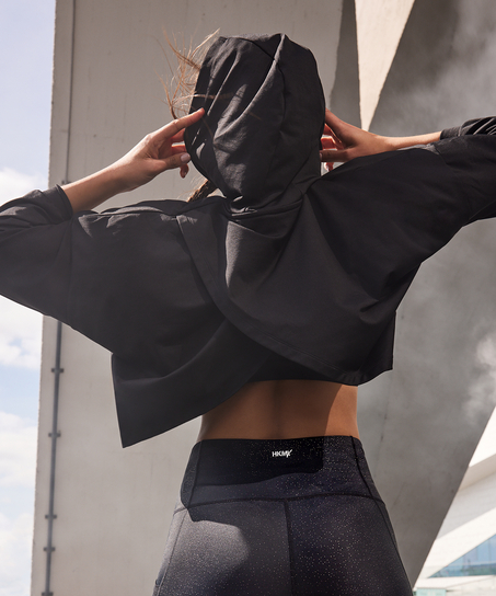 HKMX Hoodie Flow, Schwarz