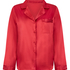 Veste à manches longues Satin, Rouge