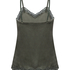 Camisole velours Dentelle, Vert