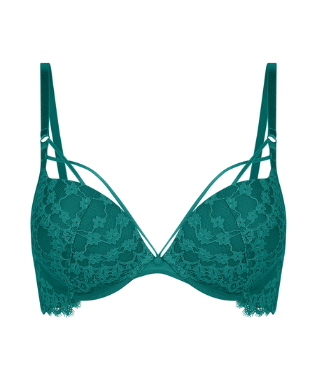 Soutien-gorge à armatures maximiseur préformé Daisy, Vert